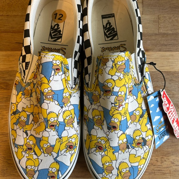 Vans The Simpsons Graphic Sneakers - Picture 3 of 4